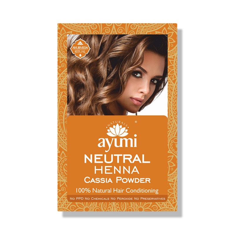 Vegetable colourless hair dye Neutral Henna Cassia, Ayumi, 100g