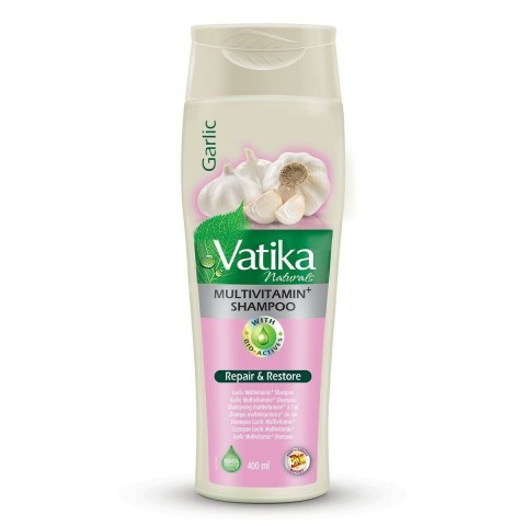 Šampoon Garlic Multivitamin Repair&Restore, Dabur Vatika, 400 ml