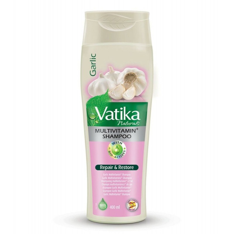 Šampoon Garlic Multivitamin Repair&Restore, Dabur Vatika, 400 ml