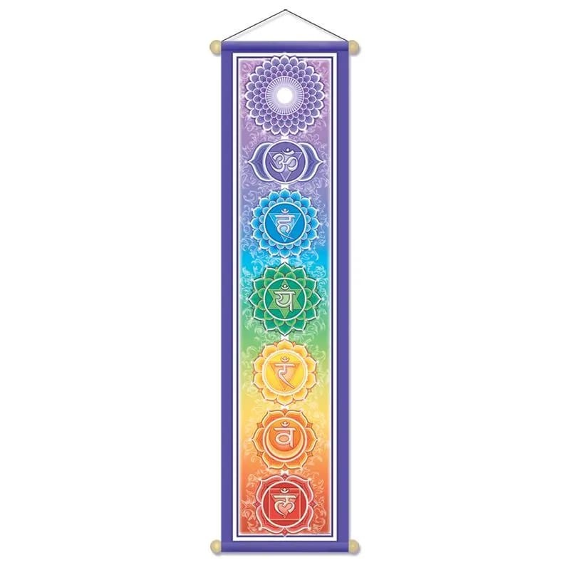 Lipp-banner Chakra, väike, 60cm