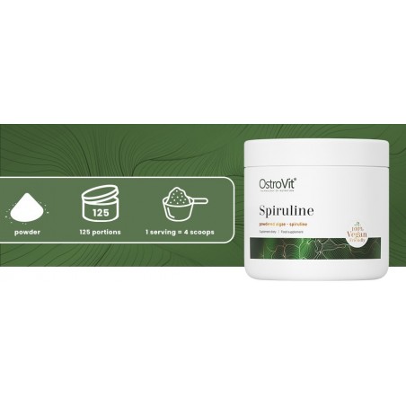 Spirulina Vege, powder, OstroVit, 250g