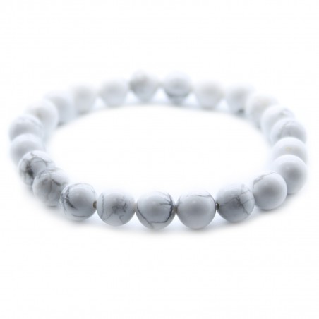 Energy bracelet for peace and friendship White Jasper