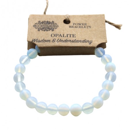 Energy bracelet for wisdom and understanding Opalite