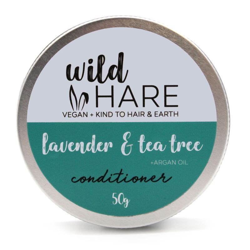 Kõva juuksepalsam teepuu ja lavendliga, Wild Hare, 60g