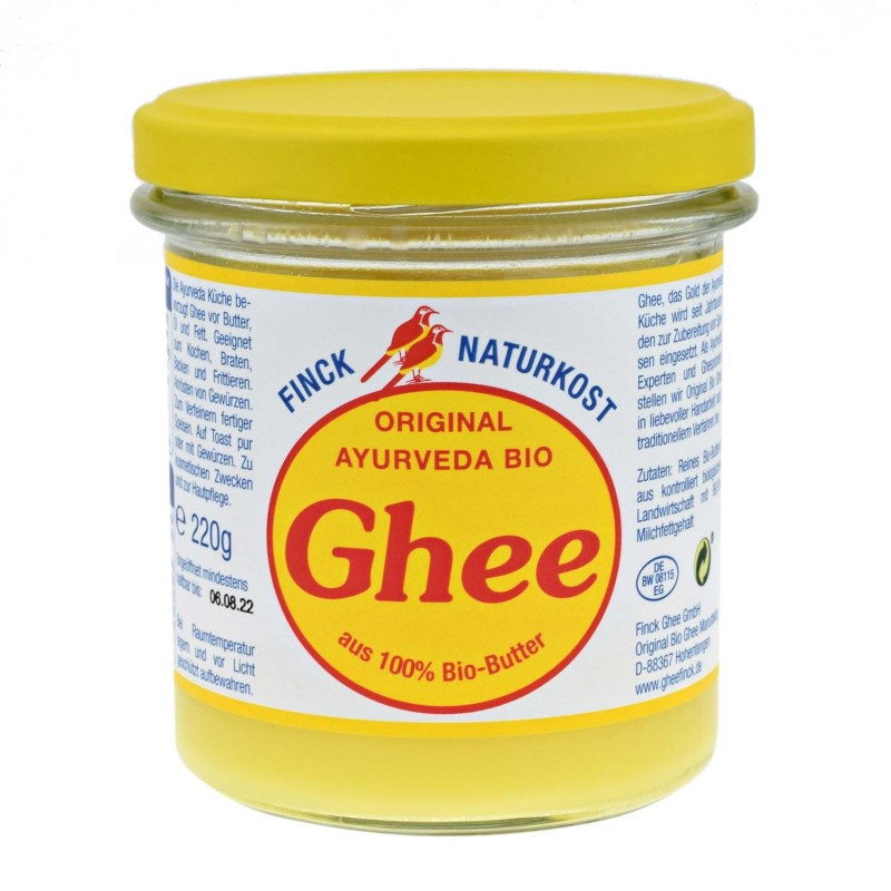 Organic melted butter ghi Ghee, Finck Naturkost, 220g