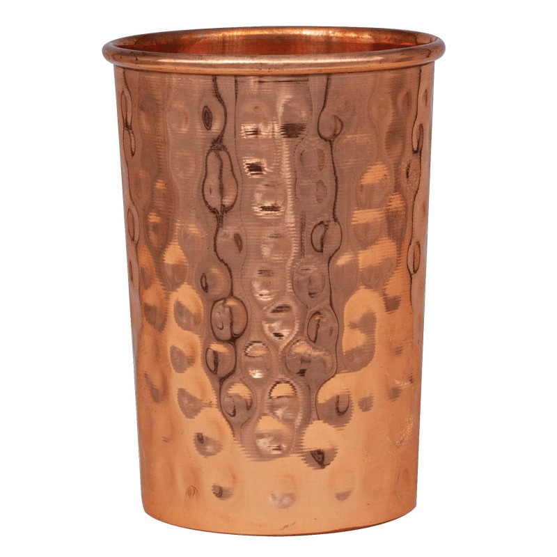 Copper Hammered Mug, Govinda, 300ml