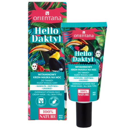 Öine näokreemmask Hello Daktyl, Orientana, 40ml