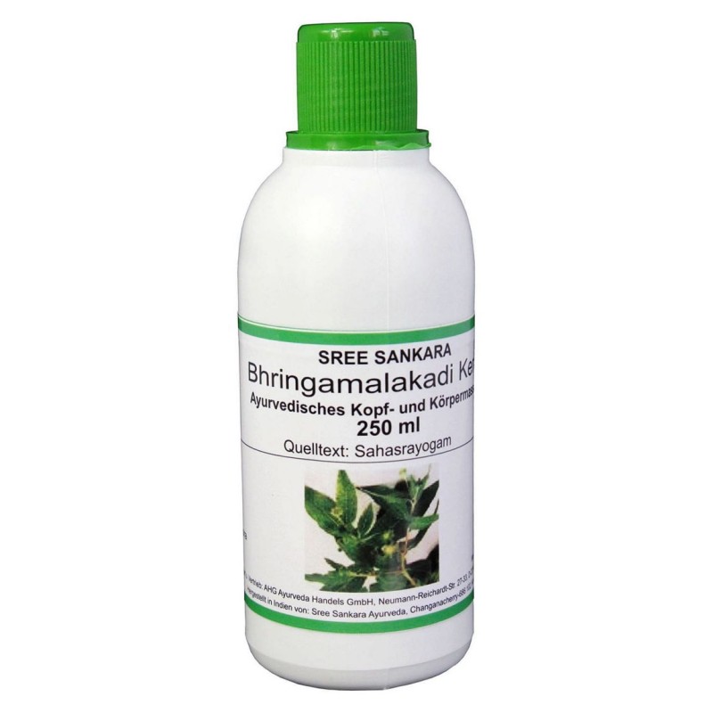 Head massage oil Bhringamalakadi Keram, Sree Sankara, 250 ml