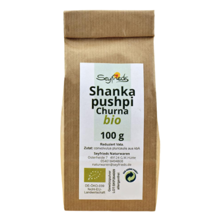 Shankapushpi pulber, orgaaniline, Seyfried, 100g