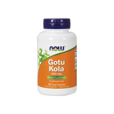 Aasia Centella Gotu Kola, NOW, 450 mg, 100 kapslit