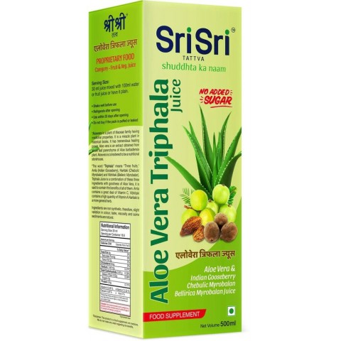 Aloe Vera Triphala mahl, Sri Sri Tattva, 500 ml