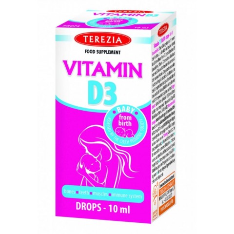 Imiku vedel D3-vitamiin 400 IU, Terezia, 10ml