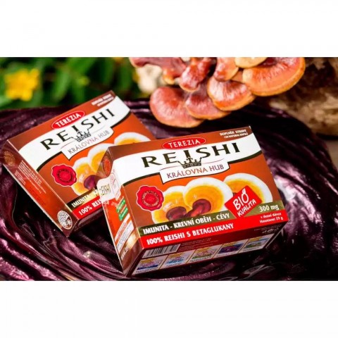 Reishi mushroom 100% Bio, Terezia, 60 capsules