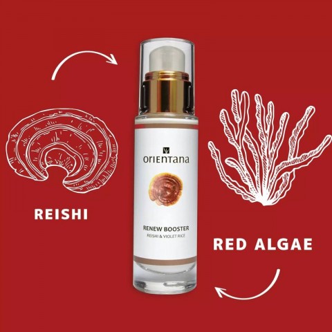 Reishi & Red Algalae Energy Booster päevakreem, Orientana, 30ml