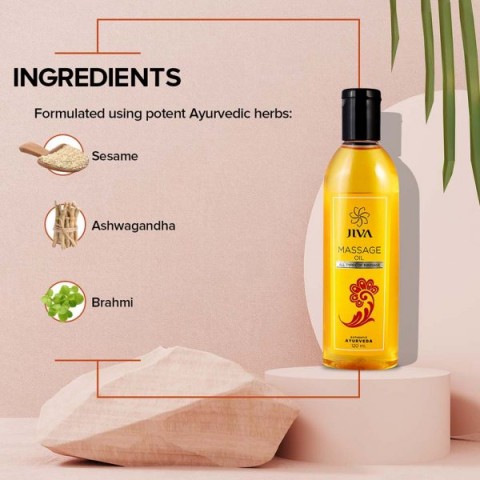 Ayurveda kehamassaažiõli, Jiva Ayurveda, 120ml