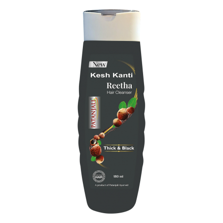 Šampoon Kesh Kanti Reetha Black, Patanjali, 180ml