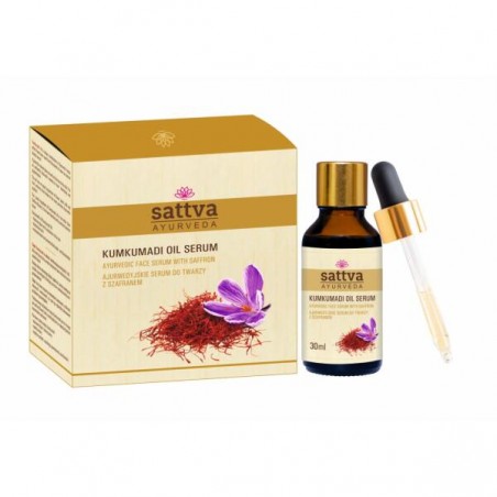 Näoõli safraniga Kumkumadi, Sattva Ayurveda, 30ml