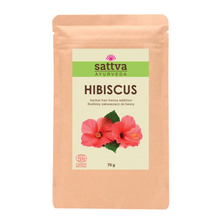 Hibiscus Hair Powder, Sattva Ayurveda, 70g