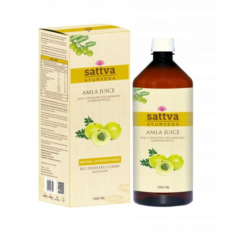 Сок амлы, Sattva Ayurveda, 1 лтр.