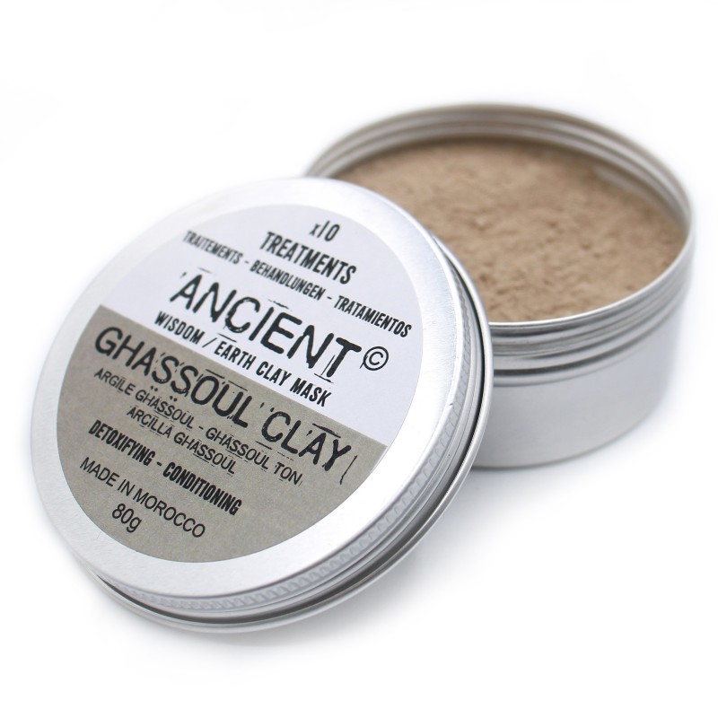 Ghassoul clay face mask, Ancient, 80g