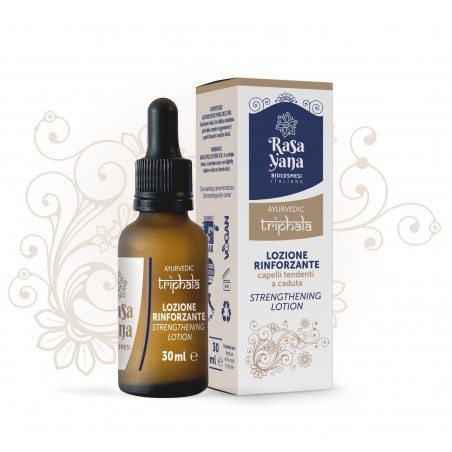 Tugevdav kreem lenduvatele juustele Triphala, Rasayana Biokosmesi, 30ml