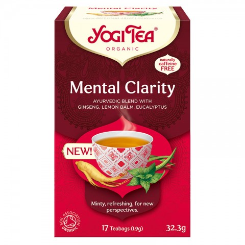 Vürtsitee Mental Clarity, Yogi Tea, 17 pakki