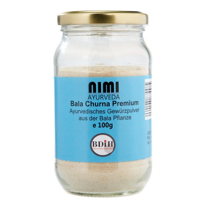 Порошок из листьев сиды сердцелистной Bala Churna Indian Mallow, Nimi Ayurveda, 100 г