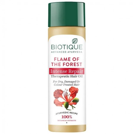 Flame Of The Forest Tugevdav juukseõli, Biotique, 120 ml