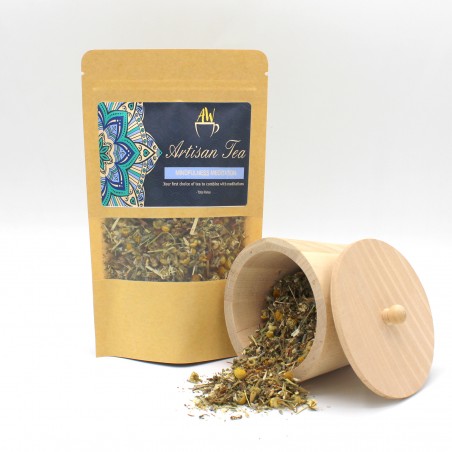 Mindfulness Meditation relaxing herbal tea, loose, Artisan Tea, 50g