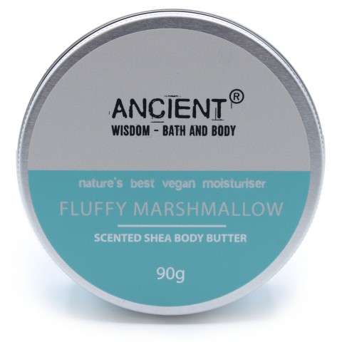 Lõhnav shea kehavõi Fluffy Marshmallow, Ancient, 90g