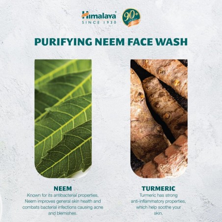 Puhastav näopesu Neem, Himalaya, 150ml