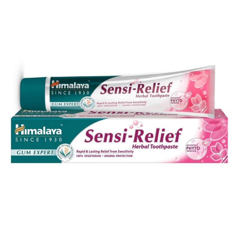 Taimne hambapasta tundlikele hammastele Sensi-Relief, Himalaya, 75ml