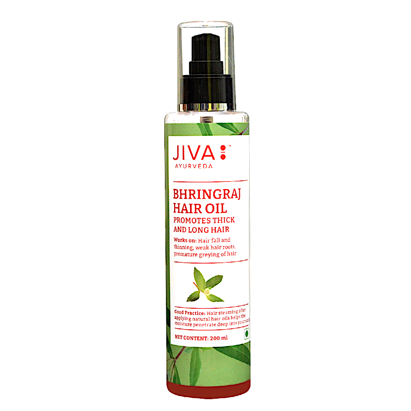 Tugevdav juukseõli Bhringraj, Jiva Ayurveda, 200ml