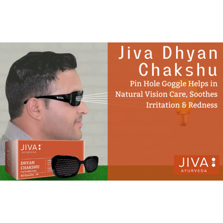 Dhyan Chakshu Ayurvedic glasses to enhance vision, Jiva Ayurveda