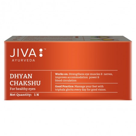 Dhyan Chakshu Ayurveda prillid nägemise parandamiseks, Jiva Ayurveda