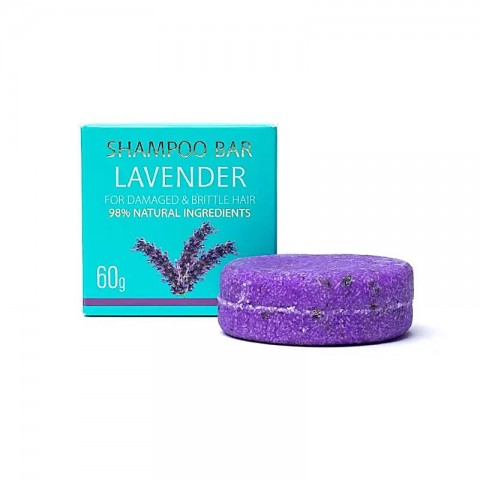 Looduslik tahke šampoon Lavendel, Saules Fabrika, 60g