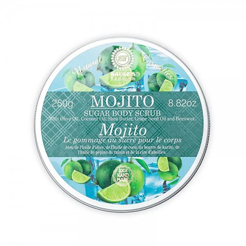 Looduslik suhkrukoorimine Mojito, Saules Fabrika, 250g