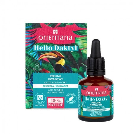 Acid Facial Scrub with Dates Hello Daktyl, Orientana, 30ml