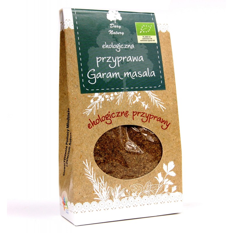 Garam Masala spice mix, ground, Dary Natury, 60g