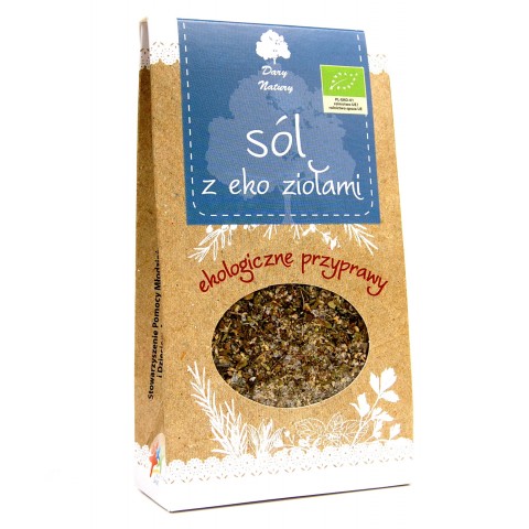 Salt with herbs, Dary Natury, 100g