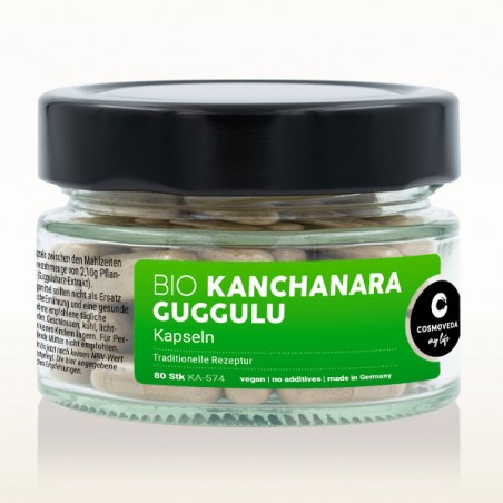 Kanchanara Guggulu, orgaaniline, Cosmoveda, 80 kapslit