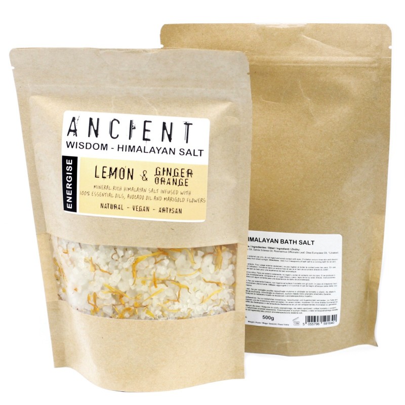 Himalayan Bath Salts Blend Energise, Ancient, 500g