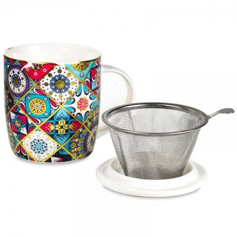 Tea cup with strainer Oriental, 400ml