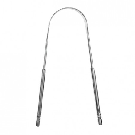 Stainless steel tongue scraper Apeiron