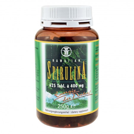 Hawaii spirulina Pacifica Hawaii tabletid, 400mg, 625 tabletti