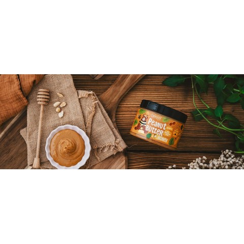 Peanut butter with honey, OstroVit, 500g