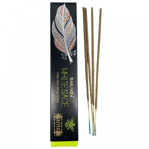 Incense sticks White Sage, Banjara Tribal, 35g