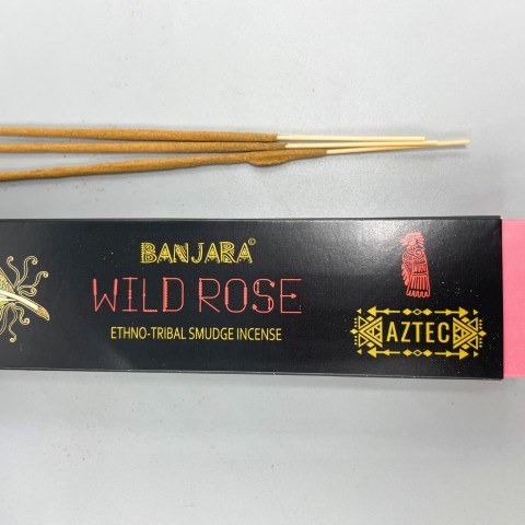Incense sticks Wild Rose, Banjara Tribal, 35g