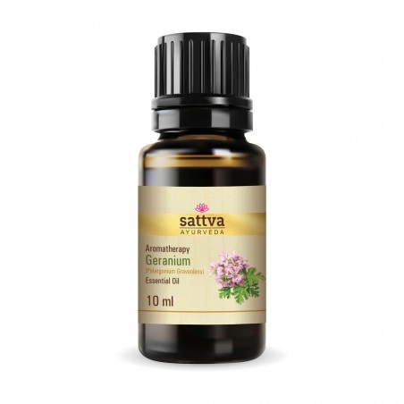 Geraaniumi eeterlik õli, Sattva Ayurveda, 10ml