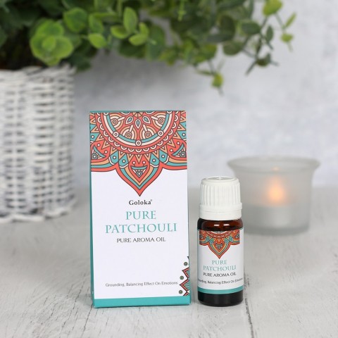 Puhas aromaatne õli Pure Patchouli, Goloka, 10ml